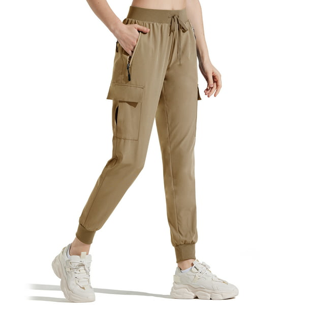 Nonwe Womens Outdoor Cargo Pants Classic Water-Resistant Quick Drying Lightweight